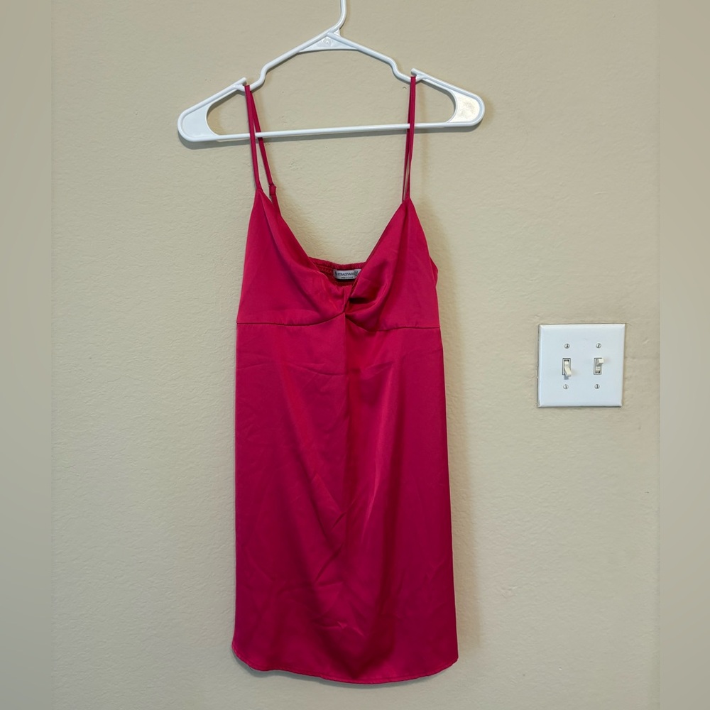 Stradivarius Vibrant Pink Dress
